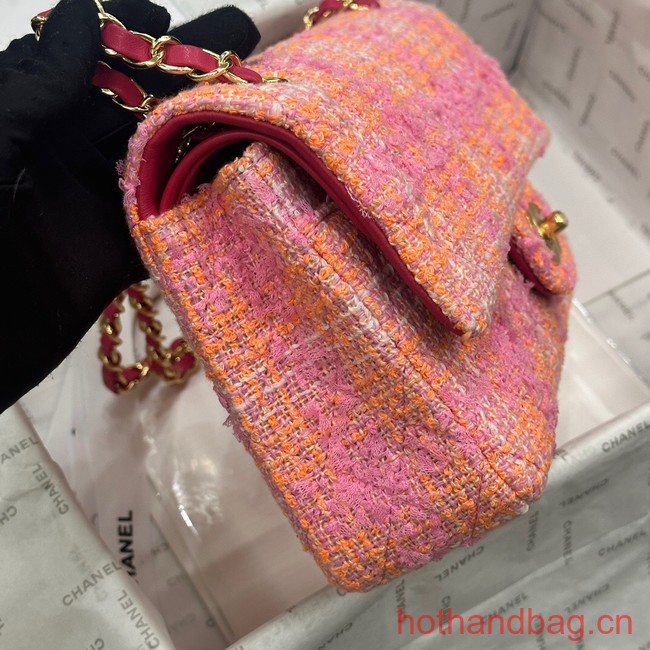 Chanel CLASSIC HANDBAG A01112 pink