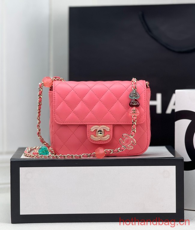 Chanel CLUTCH WITH CHAIN AS3782 pink