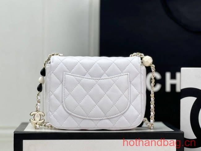 Chanel CLUTCH WITH CHAIN AS3782 white