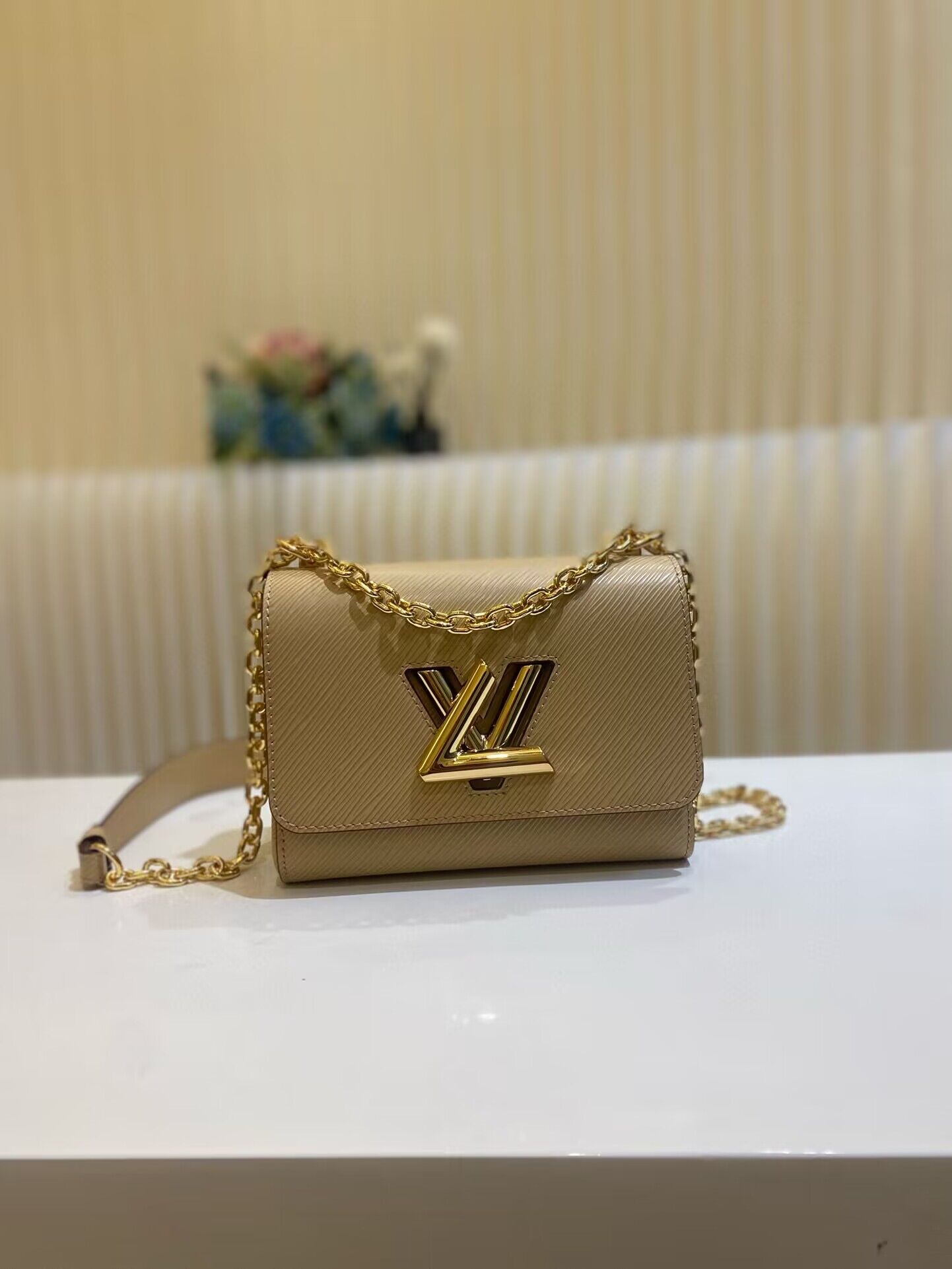 Louis Vuitton Epi Leather Twist PM M21119 Apricot