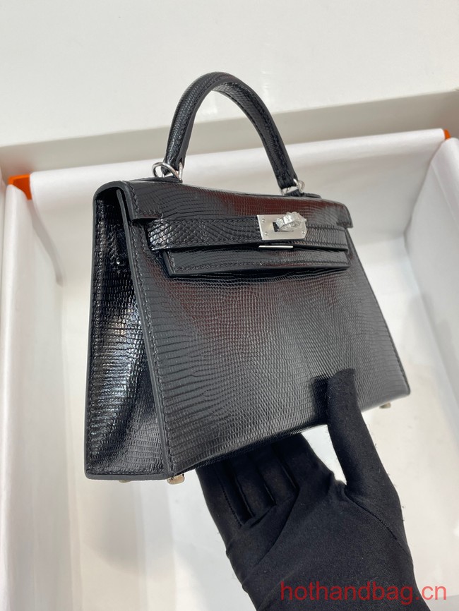 Hermes Kelly Shoulder Bags Original Leather KL2755-2 black