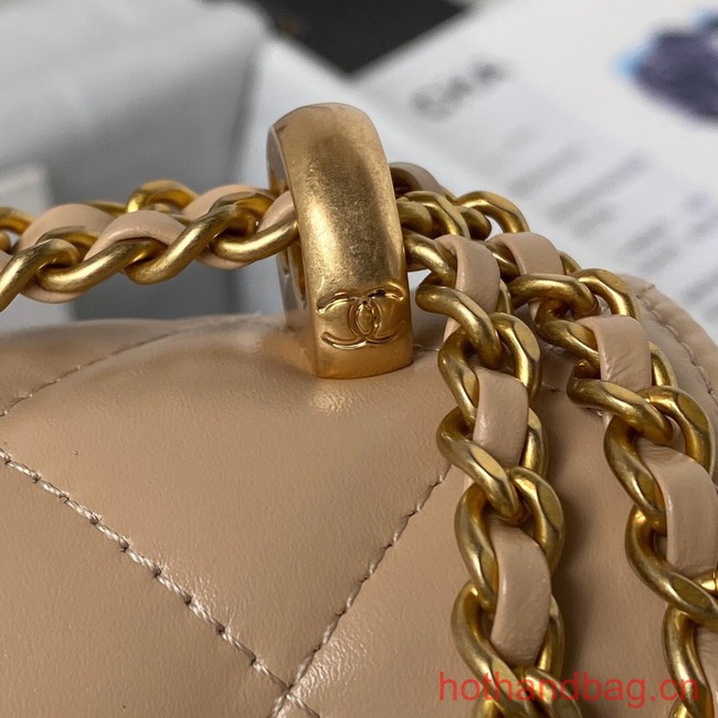 Chanel SMALL FLAP BAG AS2289 Apricot