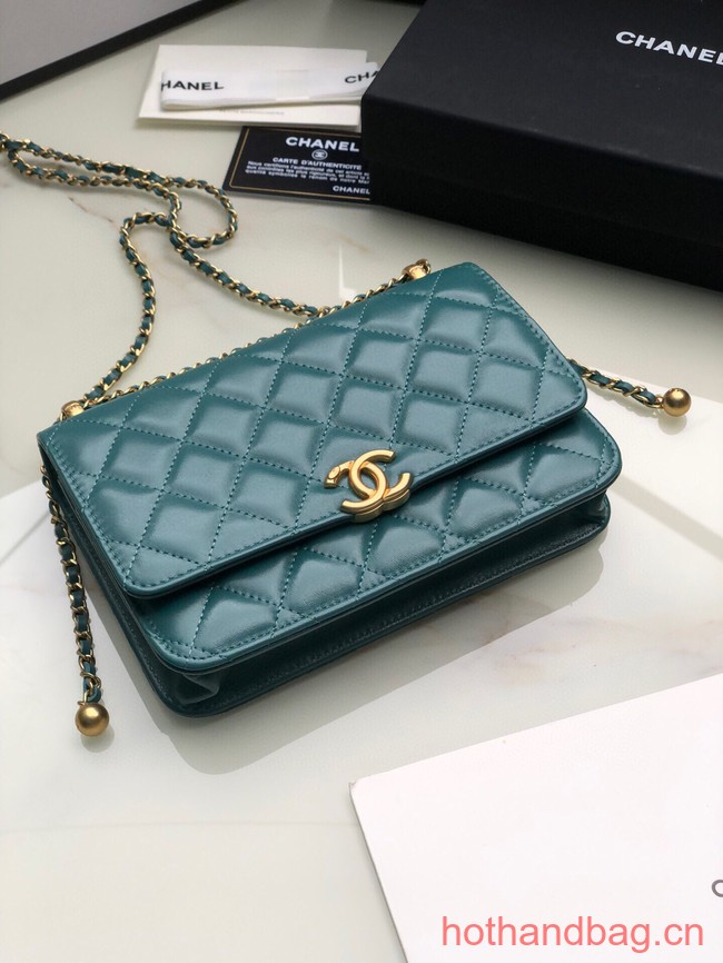 Chanel SMALL FLAP BAG AS2289 blue