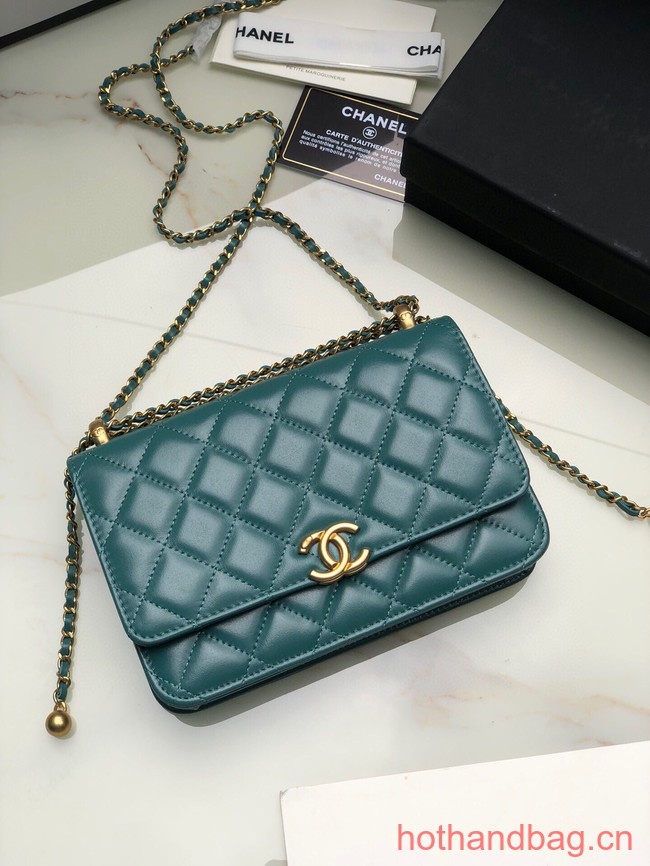 Chanel SMALL FLAP BAG AS2289 blue