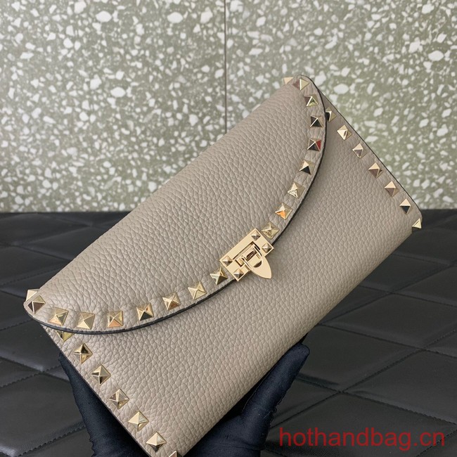 VALENTINO GARAVANI Loco Calf leather bag 0059 gray