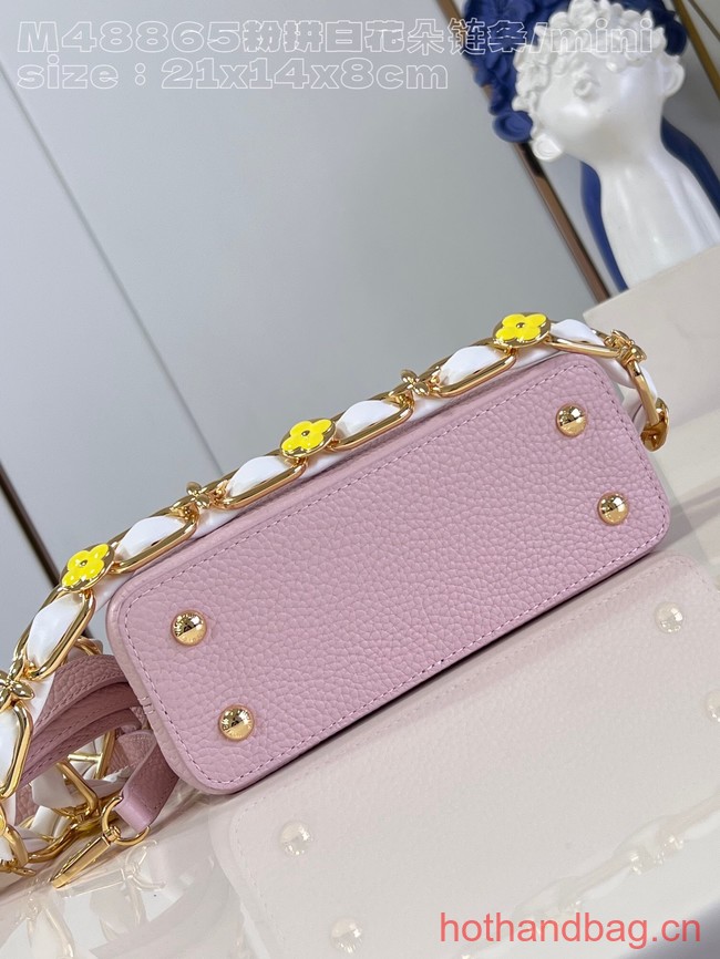 Louis Vuitton Capucines Mini M23363 pink