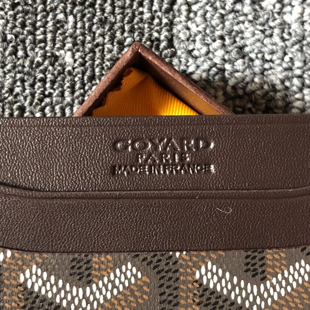 Goyard Card case G9988 Brown