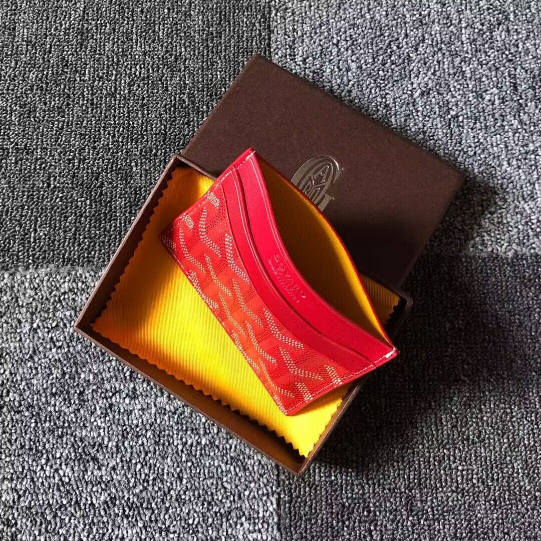 Goyard Card case G9988 Orange