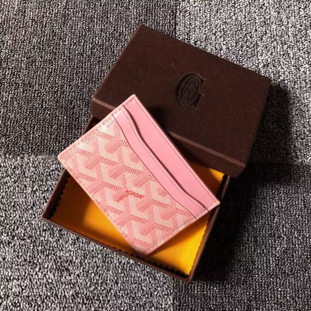 Goyard Card case G9988 Pink