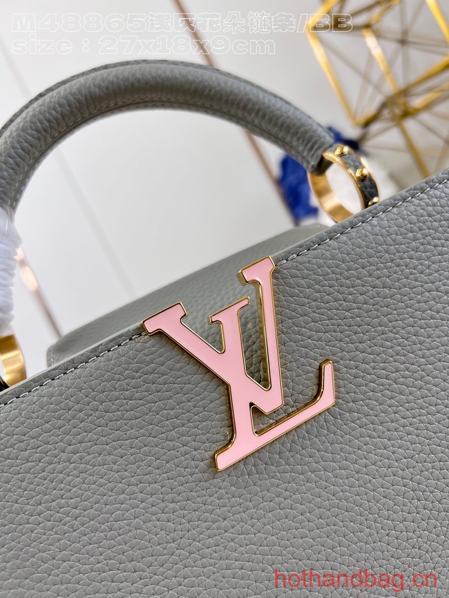 Louis Vuitton Capucines BB M23280 Ice Grey