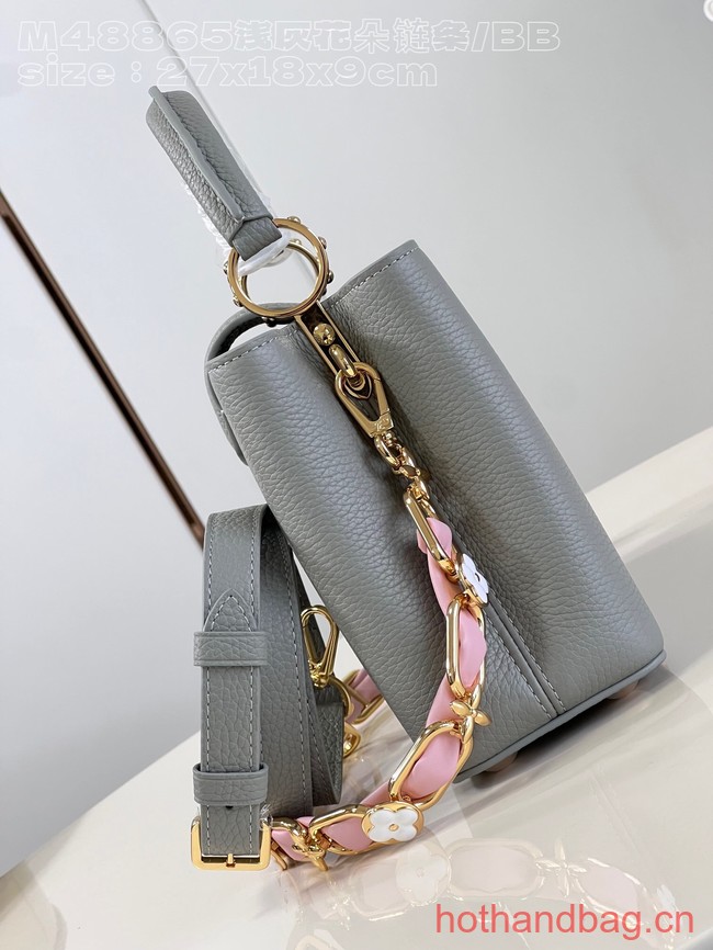 Louis Vuitton Capucines BB M23280 Ice Grey