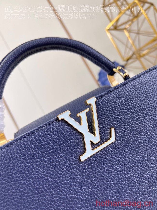 Louis Vuitton Capucines MM M22512 Midnight Blue