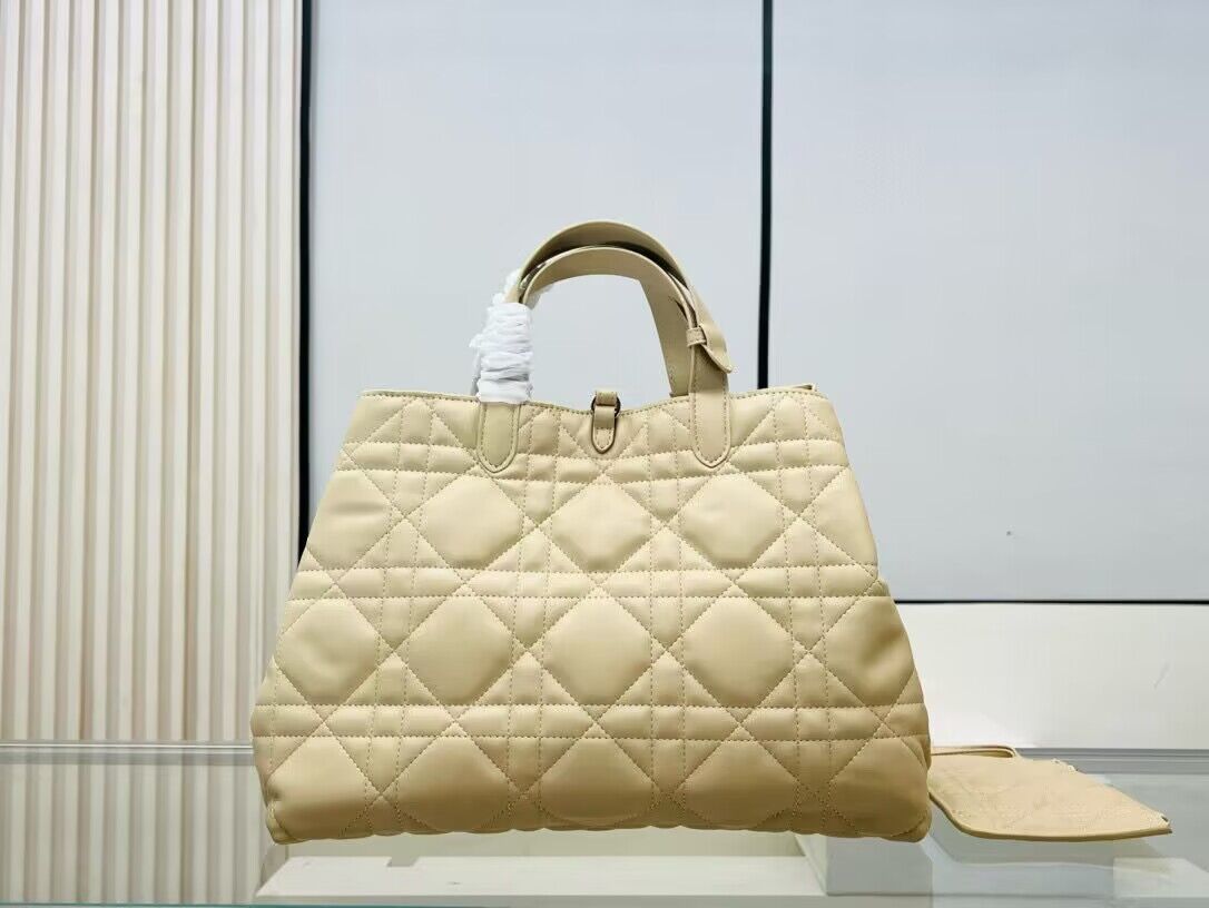 Dior Toujours Original Leather large Bag 9936 Apricot