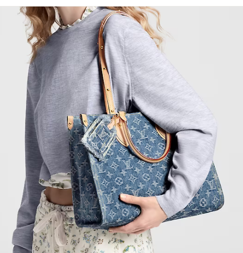 Louis Vuitton OnTheGo MM M46871 Denim Blue