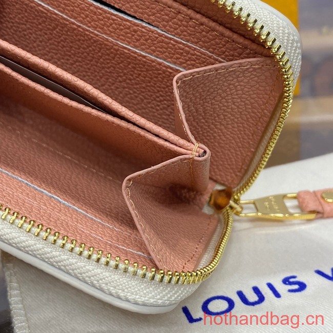 Louis Vuitton Zippy Coin Purse M60574 pink