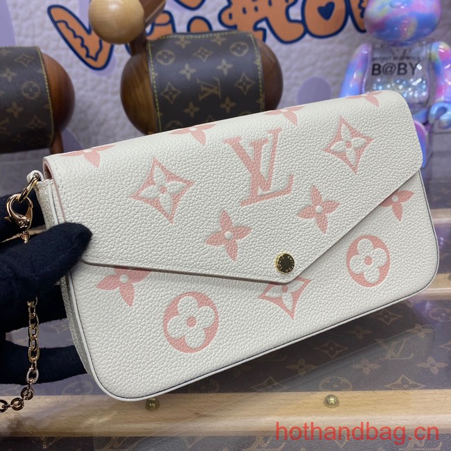 Louis Vuitton Felicie Pochette M83025 pink