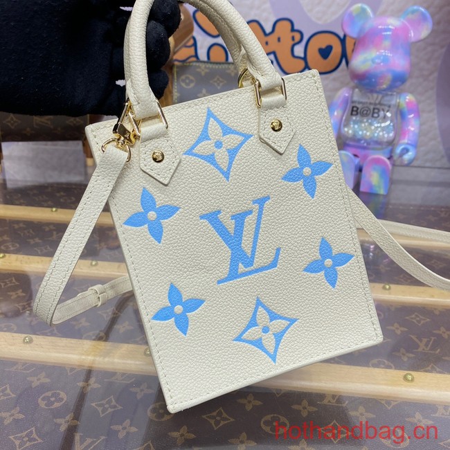 Louis Vuitton Petit Sac Plat M81417 blue