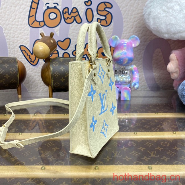 Louis Vuitton Petit Sac Plat M81417 blue