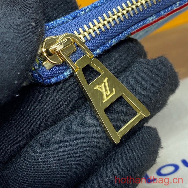Louis Vuitton Key Pouch M82961 Denim Blue