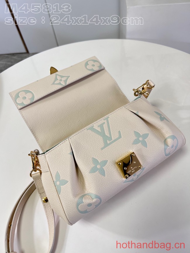 Louis Vuitton Favorite M45813 Beige&Light blue