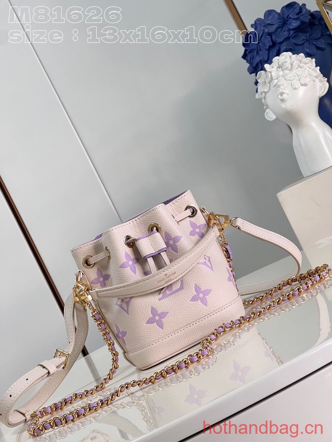 Louis Vuitton Nano Noe M81626 Bubble Tea Mauve