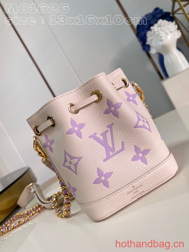 Louis Vuitton Nano Noe M81626 Bubble Tea Mauve