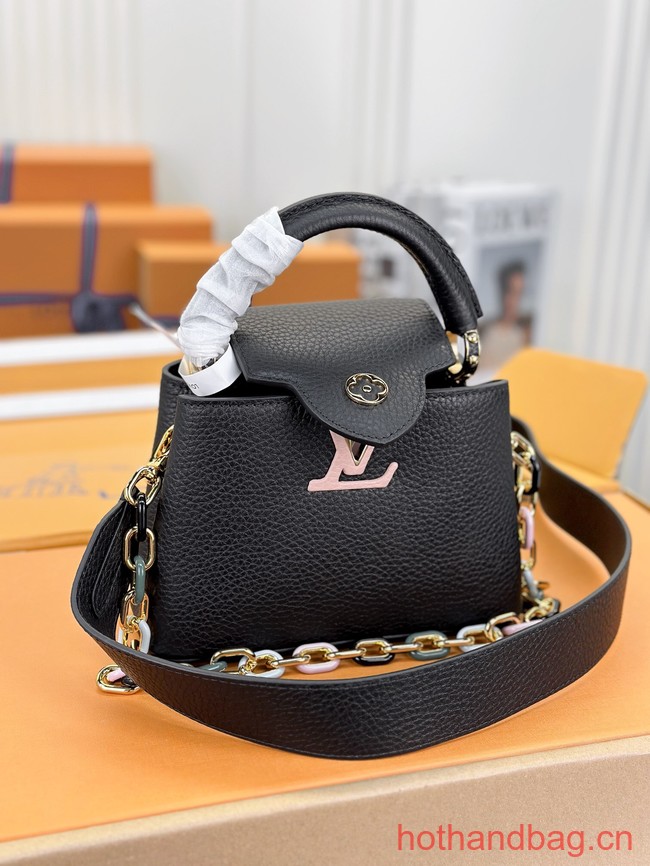 Louis Vuitton Capucines Mini M22606 black