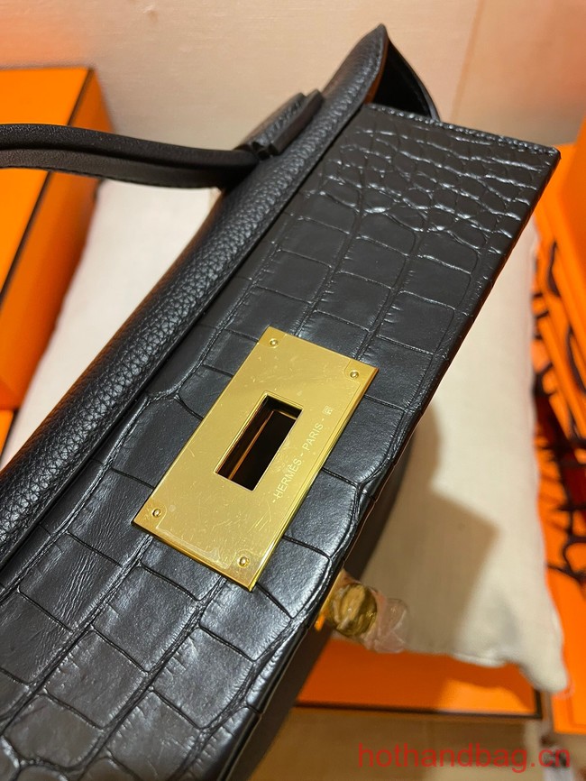 Hermes Original Togo Leather Bag H2424 black