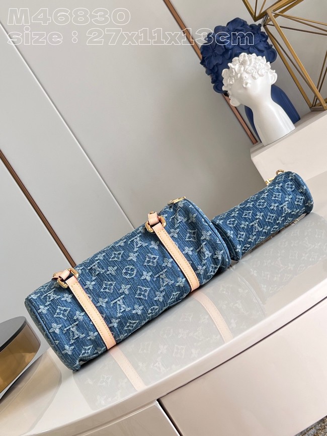 Louis Vuitton Papillon M46830 Denim Blue