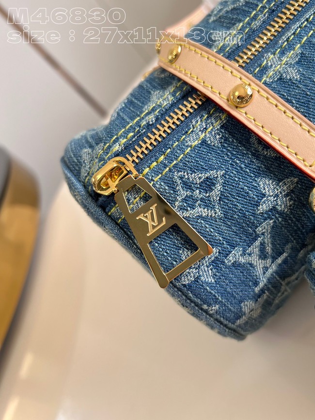 Louis Vuitton Papillon M46830 Denim Blue