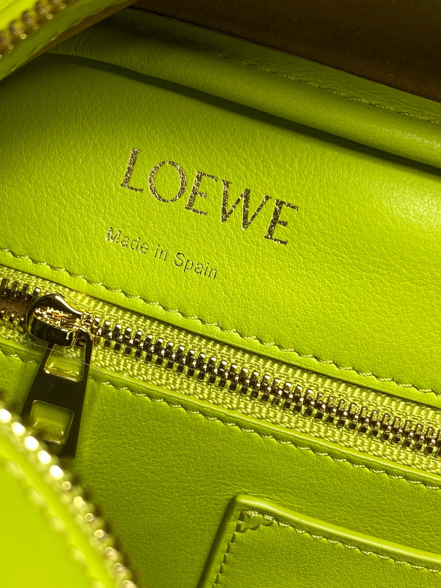 Loewe Original Leather tote 652388 GREEN