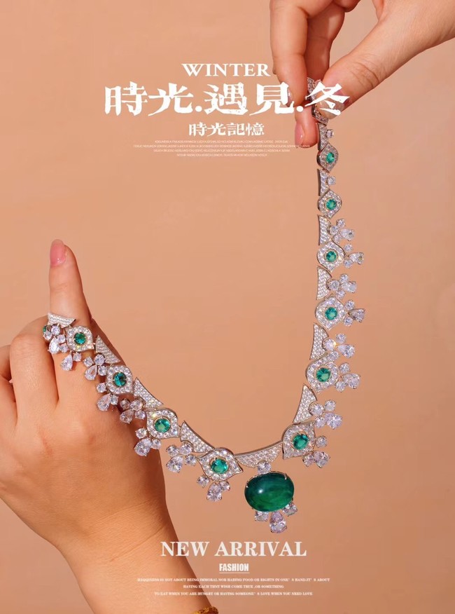 BVLGARI NECKLACE&Earrings CE13722