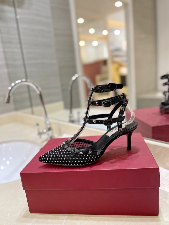 Valentino WOMENS SANDAL heel height 6.5CM 37594-6