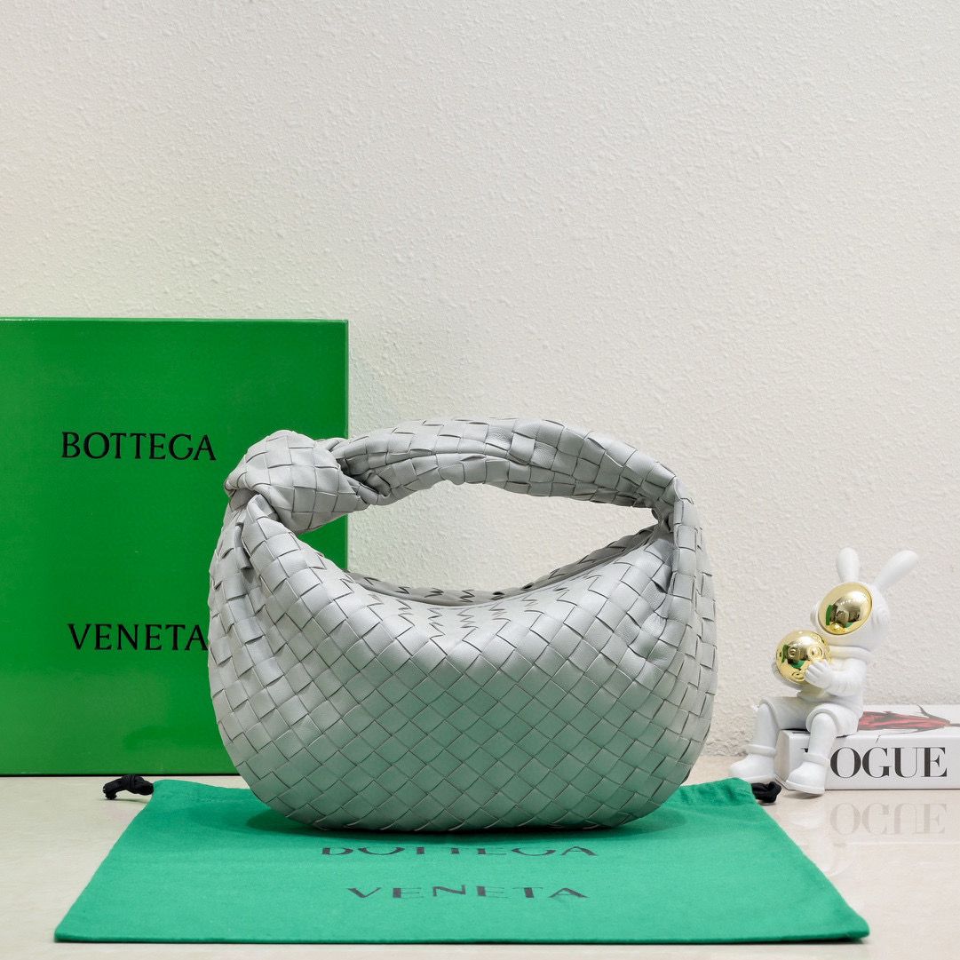 Bottega Veneta Teen Jodie 690225 Light Gray