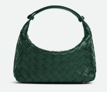 Bottega Veneta Mini Wallace 754443 Emerald green