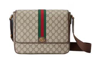 Gucci OPHIDIA MEDIUM MESSENGER BAG 761741 BROWN