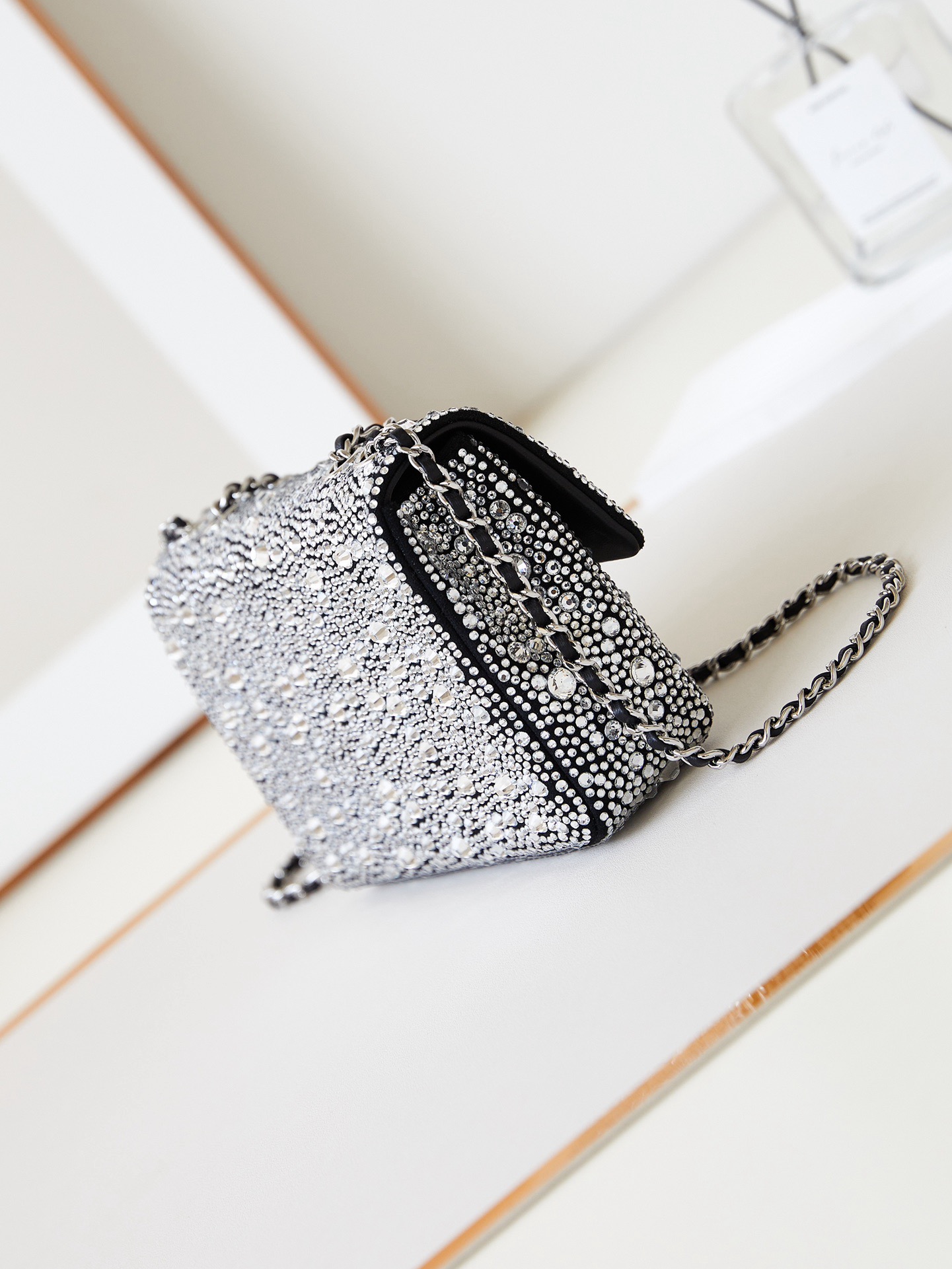 CHANEL MINI FLAP BAG AS4142 BLACK