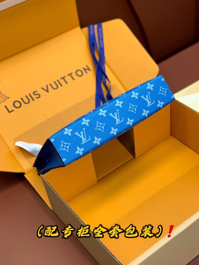 Louis Vuitton Pochette Voyage MM M83099 blue