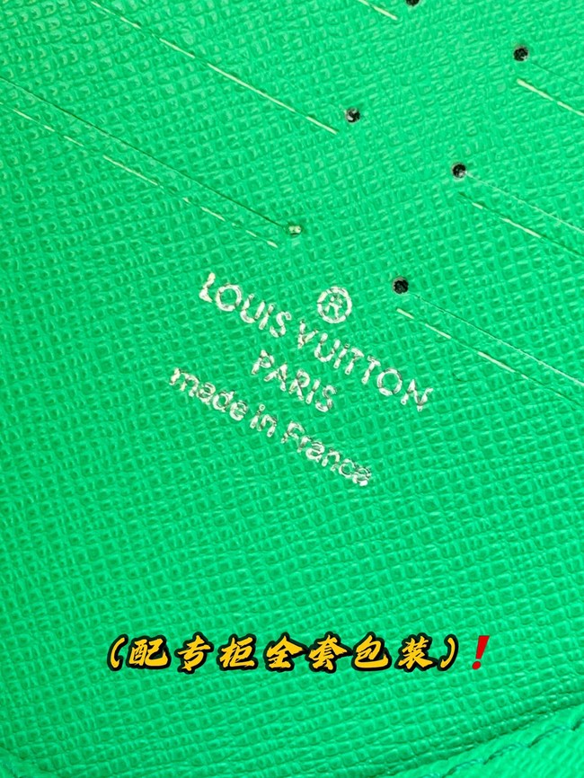 Louis Vuitton Pochette Voyage MM M83099 green