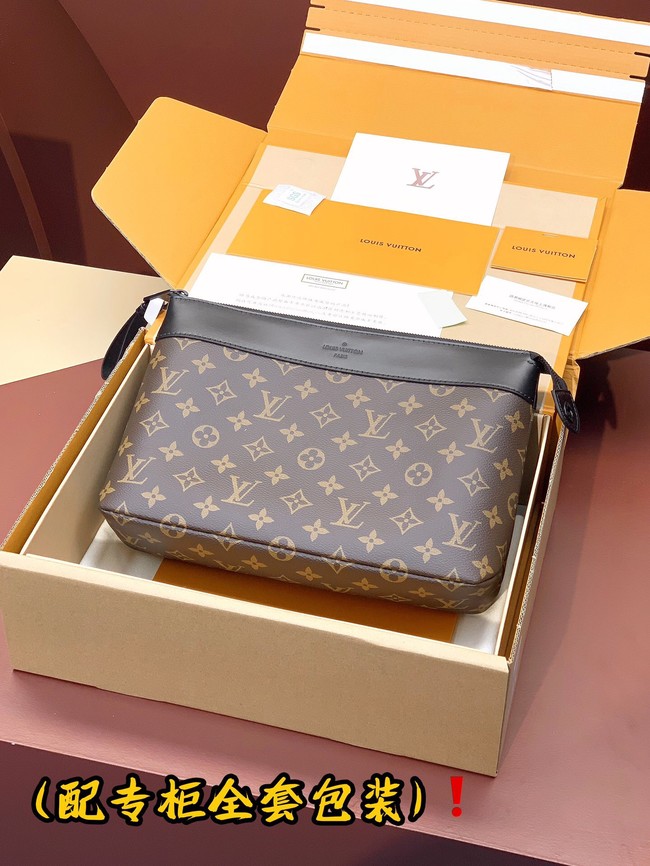 Louis Vuitton Pochette Voyage Souple M82545-3 brown