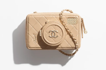 Chanel CAMERA BAG AS4817 Dark Beige