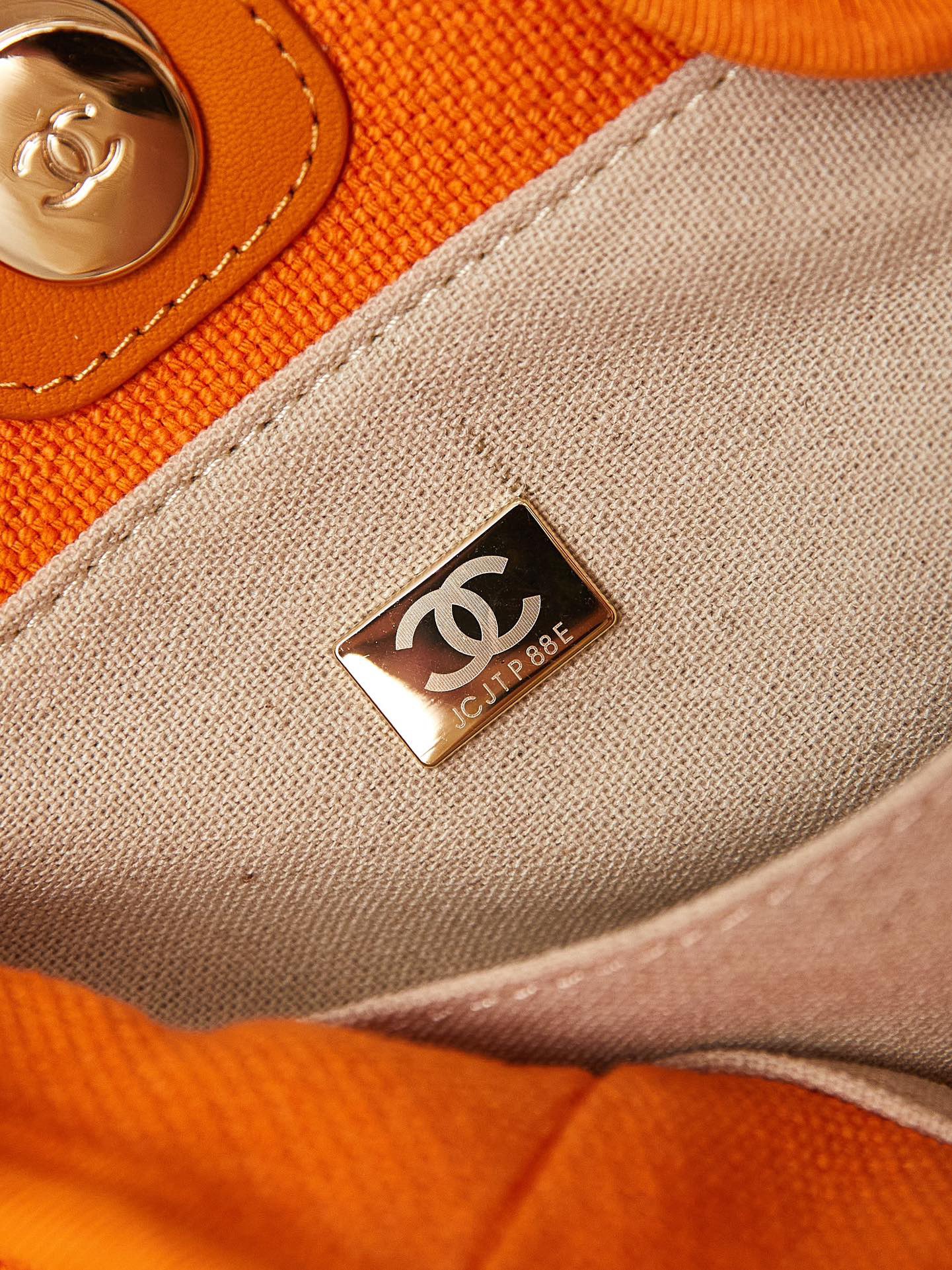Chanel SHOPPING BAG AS3257 ORANGE