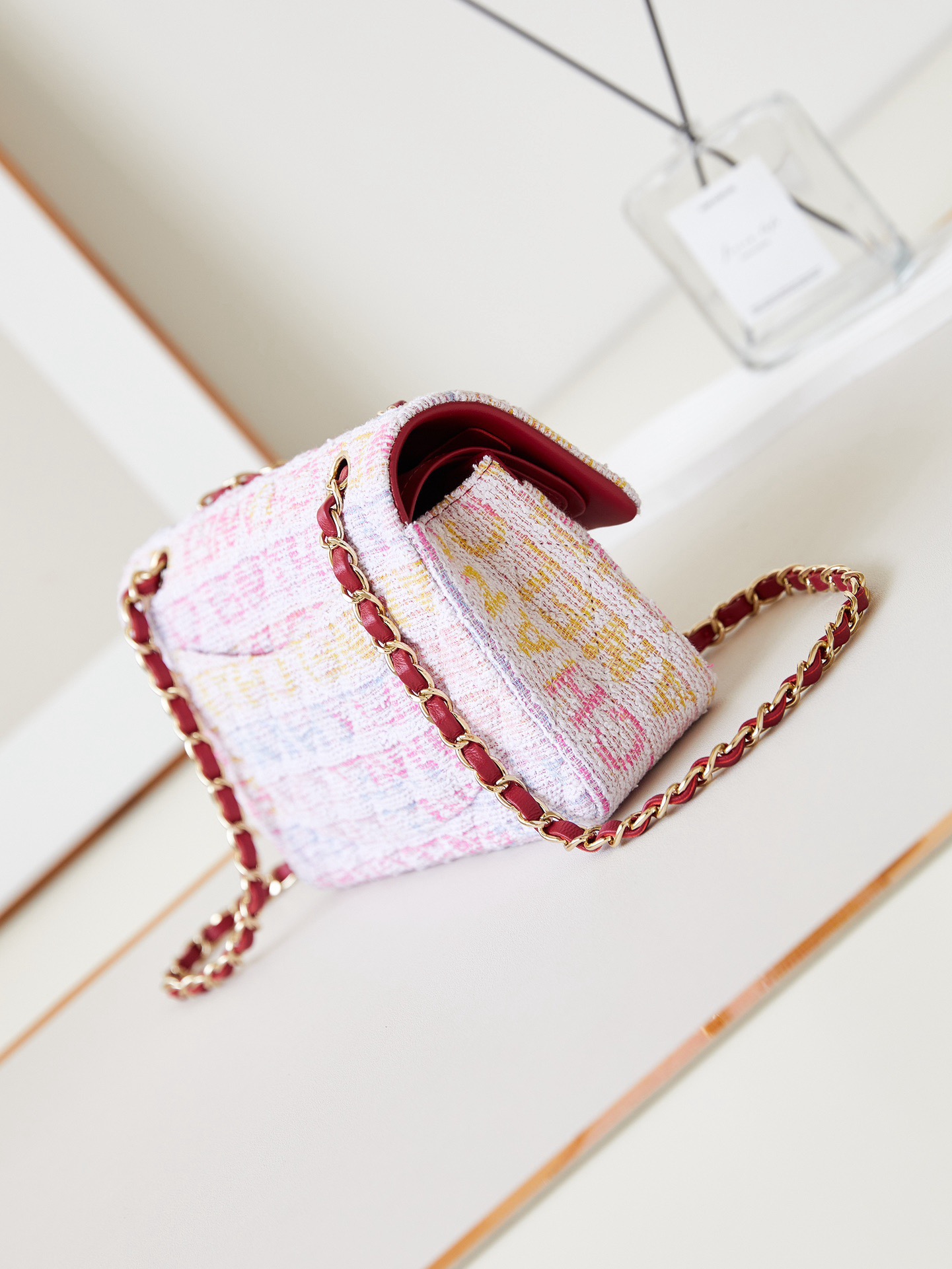 Chanel SMALL FLAP BAG AS3955 pink