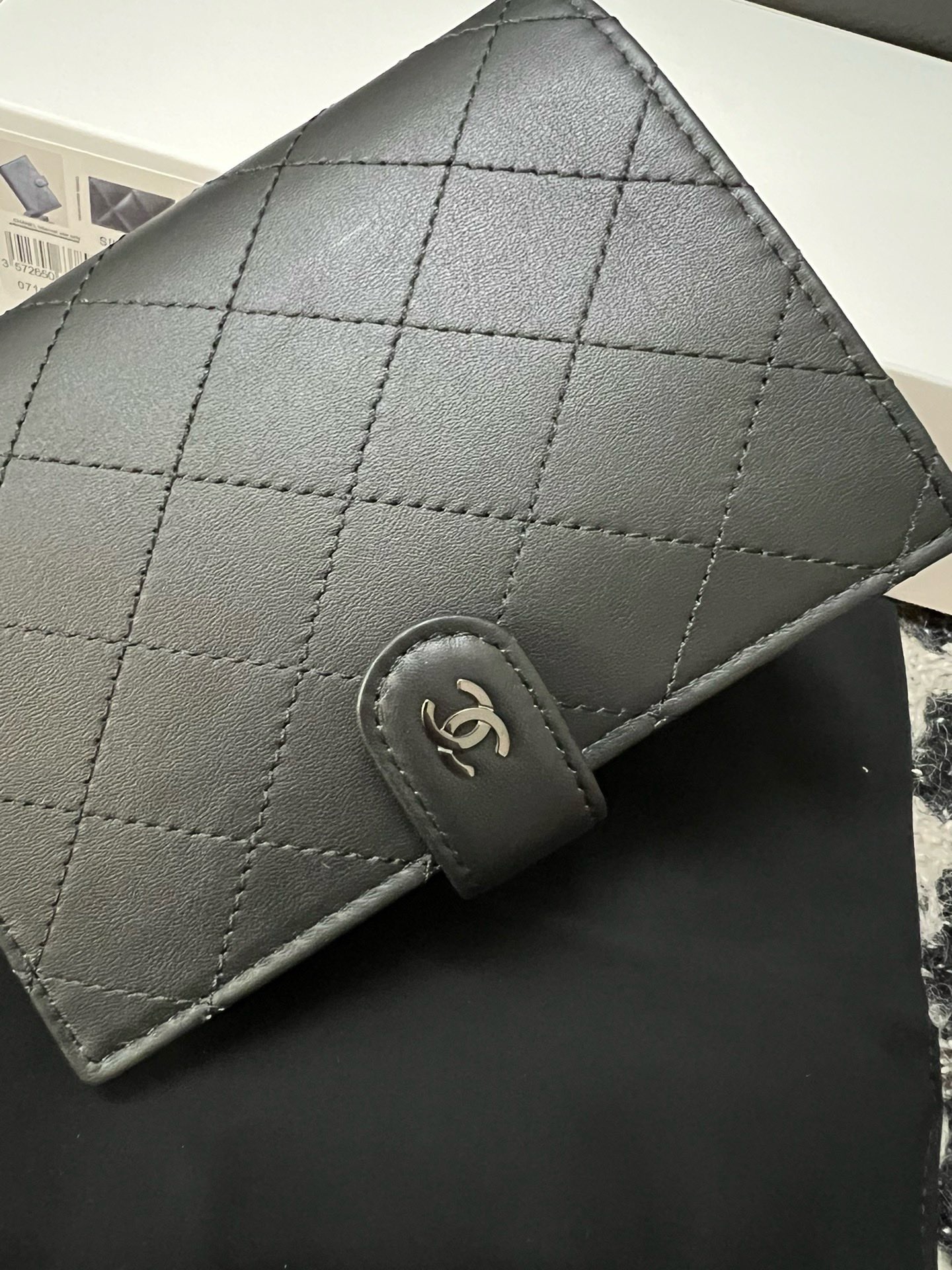 CHANEL Passport Holder 3698 black