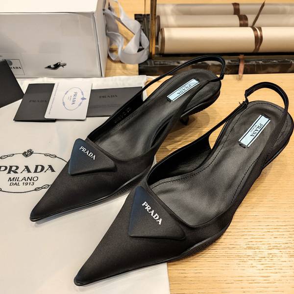 Prada Shoes PDS00332 Heel 3.5CM