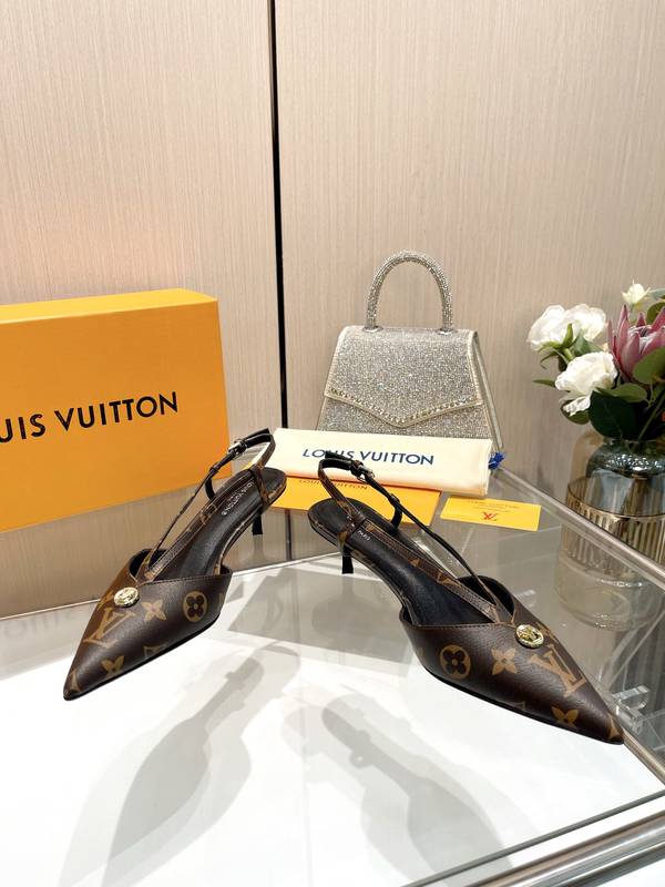 Louis Vuitton Shoes LVS00714 Heel 4CM