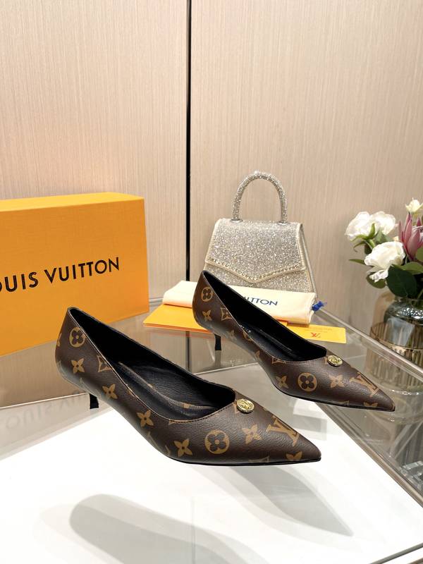 Louis Vuitton Shoes LVS00720 Heel 4CM