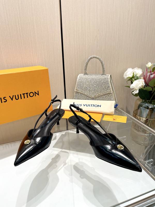 Louis Vuitton Shoes LVS00723 Heel 4CM
