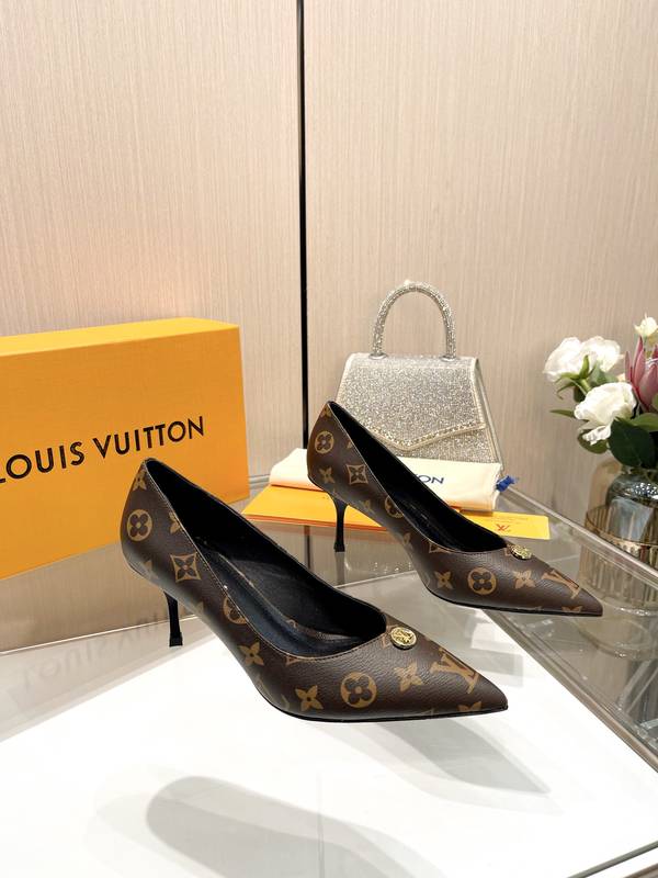 Louis Vuitton Shoes LVS00731 Heel 7CM
