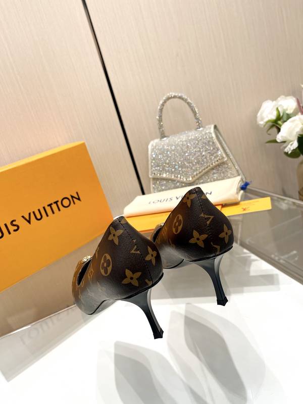 Louis Vuitton Shoes LVS00731 Heel 7CM